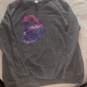 Alternative Gray Sweatshirt with Graphic